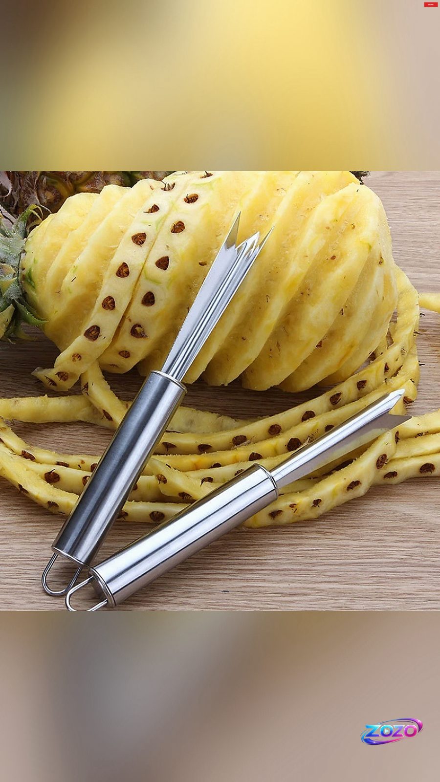 Pengupas Nanas Ajaib: Nikmati Buah Segar Tanpa Bintik Mengganggu!