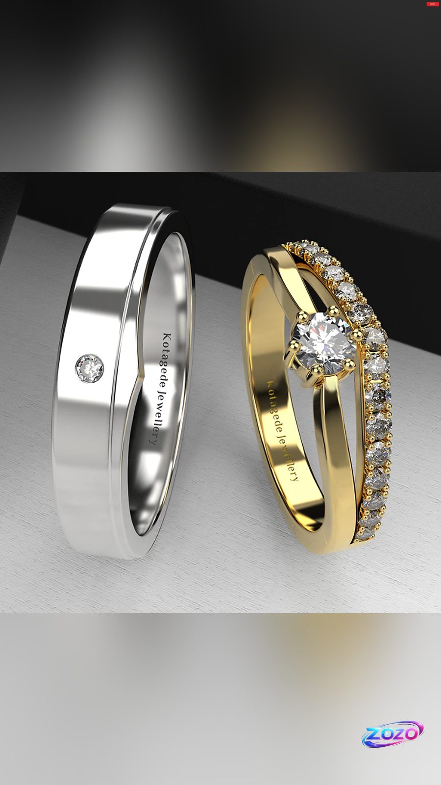 Model Cincin Nikah Terbaru: Emas Putih, Kuning, Rosegold & Palladium