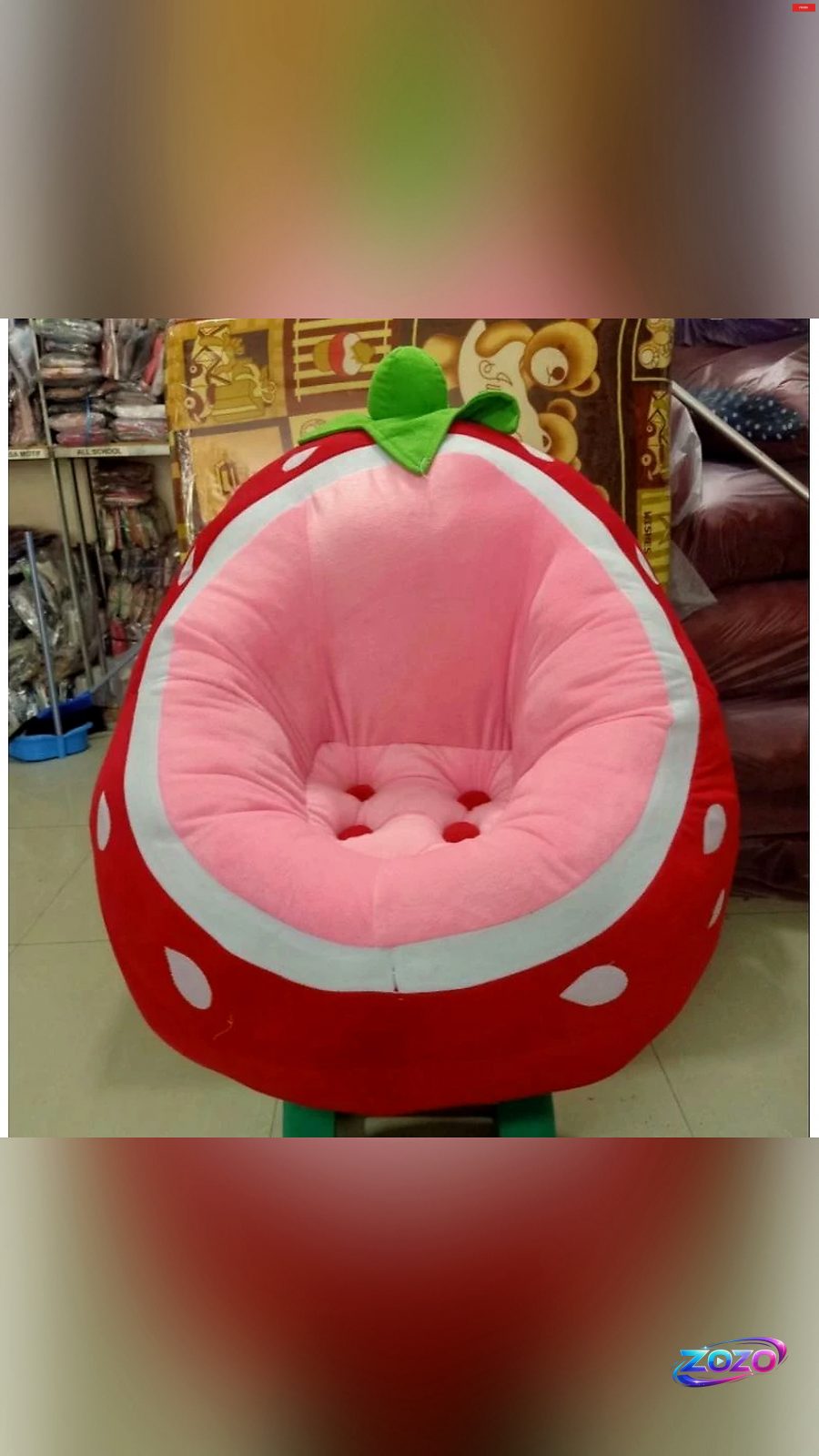 Boneka Sofa Buah Anak Lucu & Nyaman untuk Dekorasi Kamar Balita