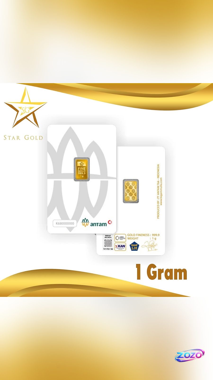 Investasi Aman: Emas Logam Antam 5 Gram Kemasan Press Terbaru